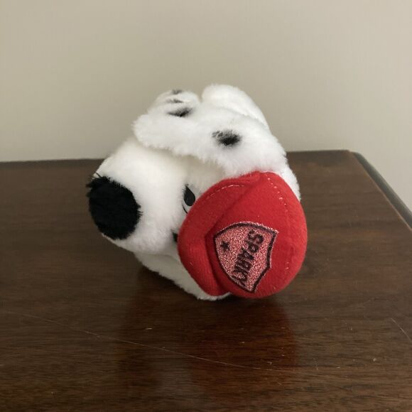 Vintage B.J. Toy Sparky Dalmatian puppy dog 7" Plush stuffed animal Hat - Picture 6 of 10